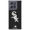 MLB Chicago White Sox - Solid Distressed Moto G Play 5G (2025) Clear Case